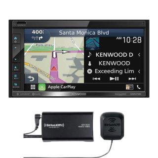 Kenwood DNR476S 6.8" WVGA Digital MultiMedia Receiver with Garmin Navigation + CMOS-230 Rearview Reverse Car Backup Camera