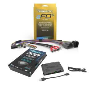 Idatalink Maestro ADSA2B Advanced radio and amplifier replacement interface for vehicles with digital audio using A2B Bundled with iDatalink A2B-AR-FO4 Harness Connect a Maestro A2B amplifier replacement module in select 2017-20up Ford Vehicles