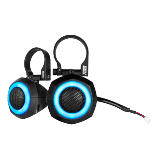 SSV Works BR-B65U 6.5" Rear Vehicle-specific speaker pods for select 4-door 2021-up Ford Bronco vehicles — install 6-1/2" 2-way speakers