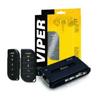 Viper 4610V 9656V 1-way remote control with 1/2-mile range with 4X10 Digital Remote Start system and a SOTS Freshener