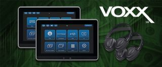 Voxx AVXSB10UHD2 Two 10.1" Rear-seat Monitors + MTGHP2CA Dual-Channel IR Wireless Headphones