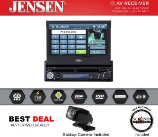 Jensen VX3012 with Bullet Style Backup Camera (Factory Refurbished)