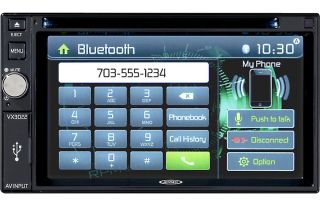 Jensen VX3022 In-Dash 6.2" Touchscreen DVD/CD/USB Car Stereo Receiver w/ Bluetooth