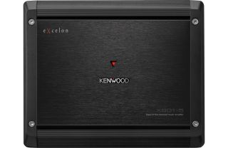 Kenwood Excelon X801-5 5-channel car amplifier — 50 watts RMS x 4 at 4 ohms + 500 watts RMS x 1 at 2 ohms X8015