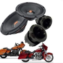  Hertz SV165 NEO  6.5" 4-ohm SPL Mid-Range Speaker + ST25K Neo High Efficiency Compression Horn Tweeter 