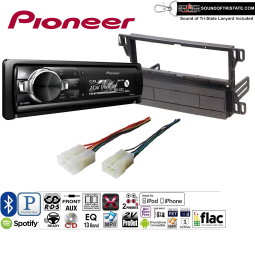 Pioneer DEH80PRS + BHA1743 + BKMM1