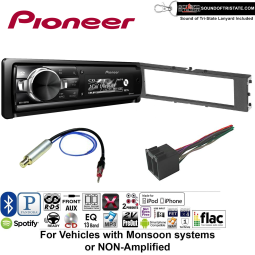 Pioneer DEH80PRS + Best Kits BHA1784 + BKAUDK610 + BAADIN12