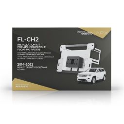 Maestro APX Floating radio installation kit for select Chrysler vehicles
Model: APX-FL-CH2 