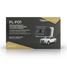 Maestro APX Floating radio installation kit for select Ford vehicles Model: APX-FL-FO1