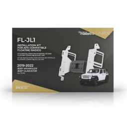 iDatalink Maestro APX Floating radio installation kit for select Jeep Wrangler/Gladiator vehicles APX-FL-JL1