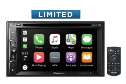 Pioneer AVH-1550NEX Limited Edition DVD Receiver with 6.2"  Resistive VGA Touchscreen Display, Apple CarPlay, Built-in Bluetooth, and SiriusXM-Ready AVH1550NEX