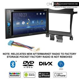 Pioneer AVH-221EX Multimedia DVD-Receiver + install kit fits 2003-2007 Accord