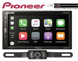 Pioneer AVH-2500NEX with License Plate Backup Camera