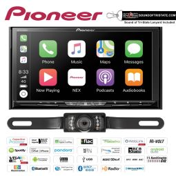 Pioneer AVH-W4500NEX with License Plate Backup Camera