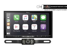 Pioneer AVIC-W8600NEX 7" Navigation Receiver w/ License Plate Style Backup Camera
