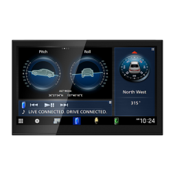 Kenwood Excelon DAX8000S 8" HD Monitor with Capacitive Screen Wireless Apple Carplay and Android Auto