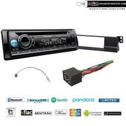 Pioneer DEH-S6220BS CD Receiver + Install Harness+ Dash Kit Fits 2002-2005 BMW 325Ci, 325Xi, 330i, and 330xi (Does NOT Work with Vehicles with Factory Navigation) 