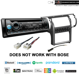 Pioneer DEH-S7200BHS CD Receiver 2003-2004 Infiniti G35 (Gun Metal) (Single Zone A/C Controls)