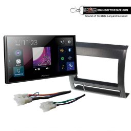 Pioneer DMH-2660NEX Digital Multimedia Receiver  with Installation Kit and Wire Harness for 05-11 Non Amplified Toyota Tacoma (Black)