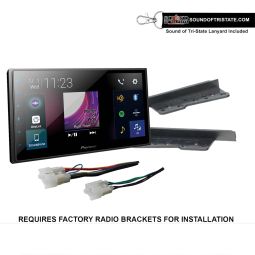 Pioneer DMH-2660NEX Digital Multimedia Receiver with Installation Kit, Wire Harness and Antenna Adapter for 03-09 Toyota 4Runner, 00-05 Celica and MR2 Spyder