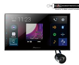 Pioneer DMH-2660NEX Digital Multimedia Receiver - Mechless + Standard Chassis DMH2660NEX with Bullet style backup camera