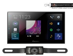 Pioneer DMH-2660NEX Digital Multimedia Receiver - Mechless + Standard Chassis DMH2660NEX with License plate style backup camera
