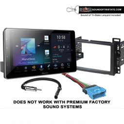 Pioneer DMH-WT8600NEX Digital Multimedia Receiver with Installation Kit, Harness and Antenna Adapter for 04-07 Chevy Malibu, 05-09 Pontiac G6 (Non Amplified)