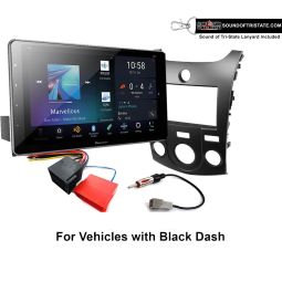 Pioneer DMH-WT8600NEX Digital Multimedia Receiver + install kit 2011-2013 Kia Forte (Black)