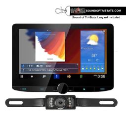 Kenwood DMX1037S Digital Multimedia Receiver with License Plate Backup Camera