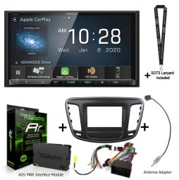 Kenwood Excelon DMX907S Digital Multimedia Receiver w/ ADS iDatalink KIT-C200 & ADS-MRR2 Bundle