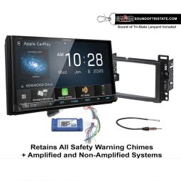 Kenwood Excelon DMX957XR Digital Multimedia Receiver + install kit 2006-2011 Chevrolet HHR, 2008-2011 Malibu