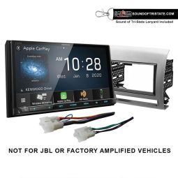 Kenwood Excelon DMX957XR Digital Multimedia Receiver + install kit 05-11 Non Amplified Toyota Tacoma (Silver)