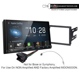 Kenwood Excelon DMX957XR Digital Multimedia Receiver + kit 1999-01 Volkswagen Golf, Jetta, 1998-01 Passat