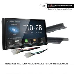 Kenwood Excelon DMX957XR Digital Multimedia Receiver with Installation Kit, Wire Harness and Antenna Adapter for 03-09 Toyota 4Runner, 00-05 Celica and MR2 Spyder