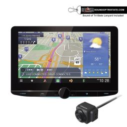 Kenwood Excelon DNR1007XR 10.1" Floating Panel Digital Navigation Receiver +HD Back-up Camera