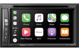 Pioneer AVIC-W6500NEX In Dash Navigation AV Receiver with 6.2" WVGA Clear Resistive Touchscreen Display AVICW6500NEX