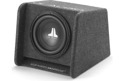 JL Audio CP110-W0v3 BassWedge™ slot-ported enclosure with one 10" W0v3 subwoofer