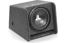 JL Audio CP110-W0v3 BassWedge™ slot-ported enclosure with one 10" W0v3 subwoofer