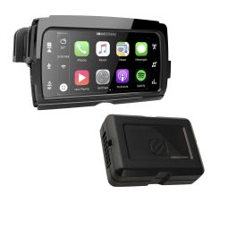 Soundstream HDHU.14 Plug-n-Play 7" Touchscreen Replacement Headunit for 2014+ Harley Davidson Touring Motorcycles with Apple Carplay and Android Auto + Handlebar Control Module: Handelbar Controls for use with HDHU14 Stereo