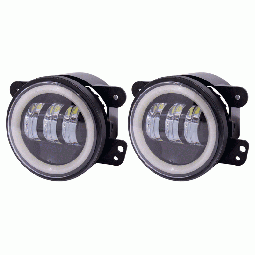 Heise HE-JWBFL02 - 4 Inch White Angel Eye Halo