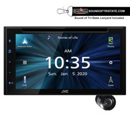 JVC KW-V660BT DVD Receiver w/ Bullet Style Rear Camera 