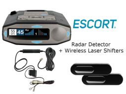 Escort MAX 360c Radar detector with ZW5 00100642 Wireless Laser Shifters