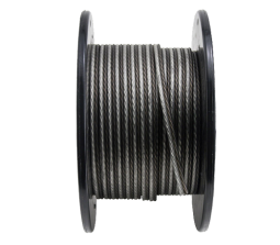 Rockford Fosgate RFW16-1000 16 AWG Speaker Wire 1000 Foot Spool Black/Silver