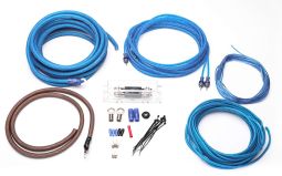 Stinger SSK4ANL Complete 4 Gauge Amplifier Wiring Kit w/ 2 Channel RCA Interconnects & ANL Fuse w/ Holder
