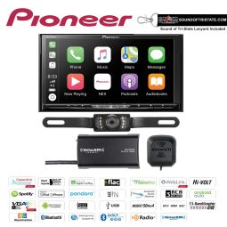 Pioneer AVH-W4500NEX with SiriusXM Tuner and License Plate Backup Camera