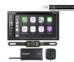 Pioneer AVIC-W6600NEX 6.2" Navigation DVD Receiver with SiriusXM Tuner and License Plate Backup Camera