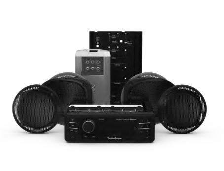 Rockford Fosgate HD9813RG-STAGE2 Source unit & two speakers kit
