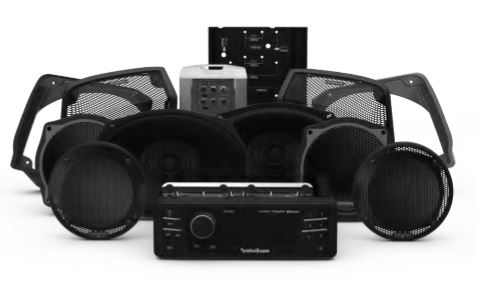 Rockford Fosgate HD9813RGU-STAGE3 Source unit, six speakers kit