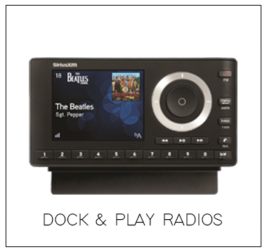Dock and Play SiriusXM Receivers
