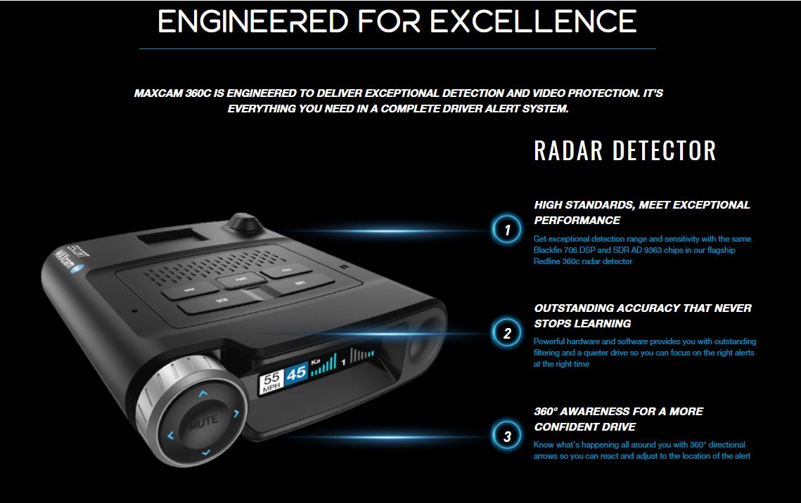 Engineered for Excellent MAXCAM360c